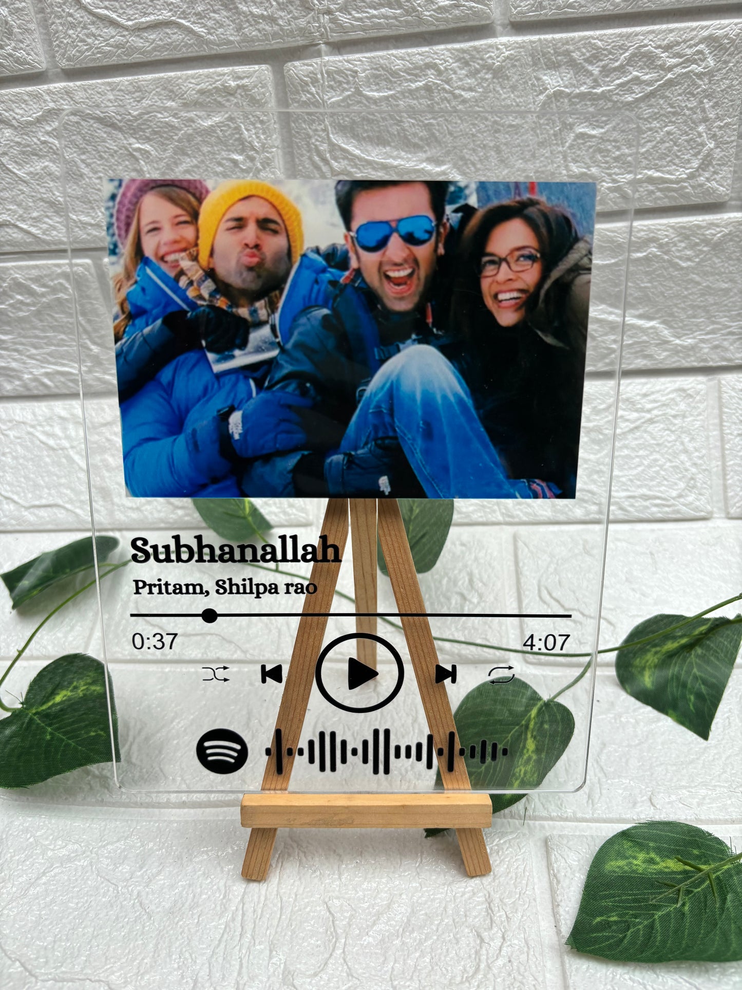 Spotify Acrylic Frames