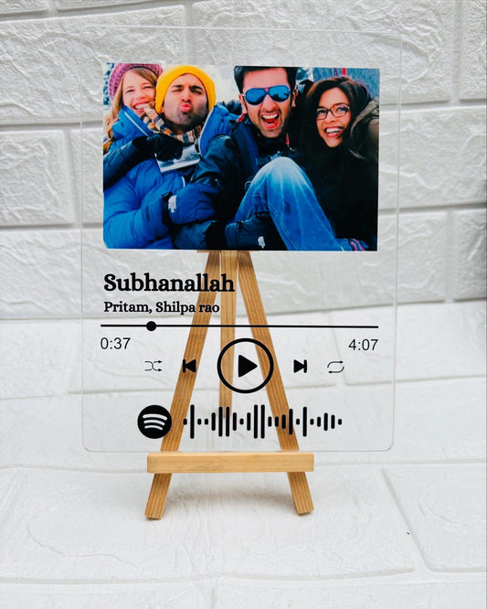 Spotify Acrylic Frames